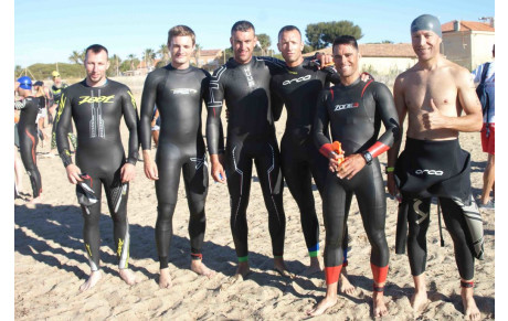 TRIATHLON L DE HYERES le TVT en Force