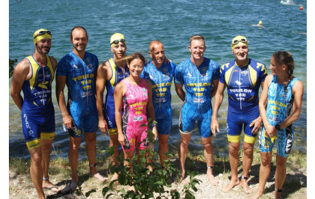 Triathlon par équipe de Codolet