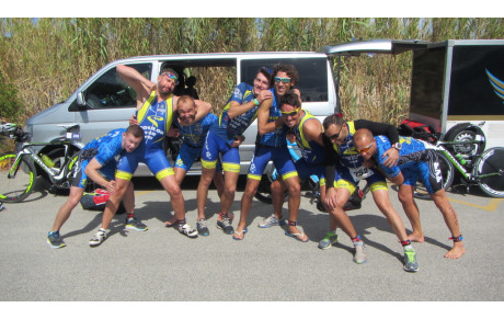 Triathlon par equipe S de Peyrolles 