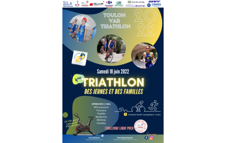 Triathlon des jeunes et des famille 2022